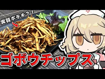 ポテチ界に一石を投じる「ゴボチ」を作る！【ナースロボ＿タイプＴ】