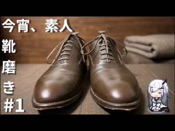【CoeFont】今宵、素人、靴磨き_1【靴磨】