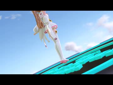 【MMD】アバターモデル フェルマーテちゃんで-BlueStar-唄：初音ミク