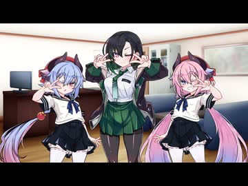 【唯世かのん誕生祭2026】赤と青の双子の先輩と後輩かのん【鳴花生誕の宴2026】