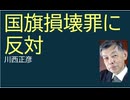 国旗損壊罪に反対　川西正彦