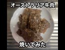 オーストラリア牛　牛肉　ニンニク　塩ダレ　焼いてみた　料理