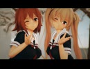 【紙芝居+ダンス】【艦これMMD】白露、村雨で「愛包ダンスホール」【MiluMMD】