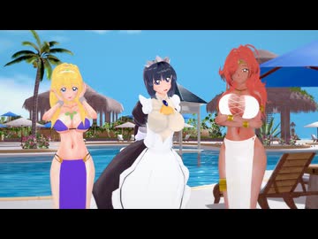 シエスタwithティファニア、キュルケでPrism Heart