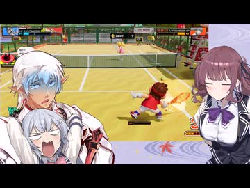 春と夏とAIナイトのマリオテニスF実況