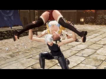 DOA6 ryona リョナ ライザほのかにマッスルデストロイヤー