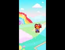 動画生成AIサービスのSora2で作った SFCのドット絵キャラの画像とプロンプトでキャラクターがドット絵のキャラに変身して、無言でかわいいアニメのテスト動画