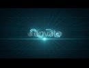 Futuristic Digital Code Text Reveal with Glowing Particles