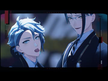 【MMDツイステ】ループザルーム / モエチャッカファイア / Wink / ダイダイダイダイダイキライ【ジェイド・アズール】