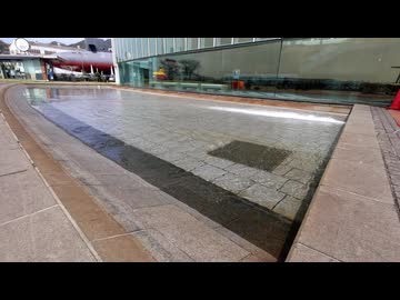 １年ぶりの大和池の注水を眺めるだけの動画【4月23日大和ミュージアムリニューアルオープン】