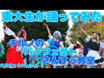 【東大生が】チルノのパーフェクトさんすう教室【踊ってみた】