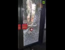 Massive destruction inside McDonald's branch in northern Israel after Hezbollah rocket strikes