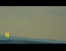 ISRAELI APACHE TARGETED BY HEZBOLLAH — SEEN DODGING MISSILE BEFORE IT DIVES OUT OF SIGHT