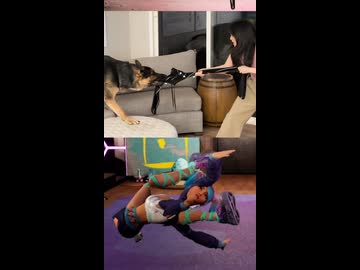 ホモと見る犬にモーションキャプチャースーツを盗まれたvtuber