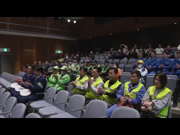 交通安全を呼びかけ　6日から始まる春の交通安全県民運動を前に出発式