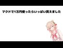 マクドで1万円使ったらいっぱい買えました