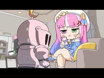 【手描き】ルーナイトが歯向かってくるので謝罪を要求するルーナ姫