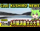 【釧路季節外れの積雪20ｃｍ越】Cool　KUSHIRO　NEWS　Vo.140【釧路ニュースVOICEVOXずんだもん解説】