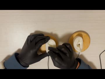【実写ASMR /耳かき】綿棒耳かきしてほしい人おいで【バイノーラル】