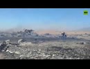 First video of two destroyed US Black Hawk helicopters and one C-130 military