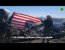 Iranians hold US FLAG UPSIDE DOWN, collect ammo boxes at aircraft crash site — IRIB
