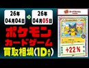 ポケカ 買取相場《49点/1日》｜4月5日 ＜20円以上騰落＞ #ニンジャスピナー #ポケモンカードゲーム #スタートデッキ100 #MEGAドリームex #ピカチュウ #リザードン