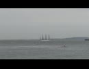 【帆船海王丸＠東京湾湾口】浦賀水道航行シーン