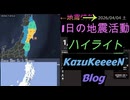 2026年04月04日 土曜日 地震活動ハイライト