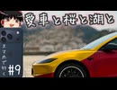 【ゆっくり車載】スマホで行く#9 お花見ドライブ【Tesla】