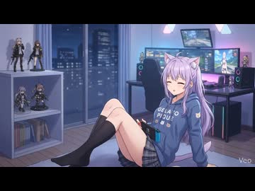 ゲームを頑張ってるシス