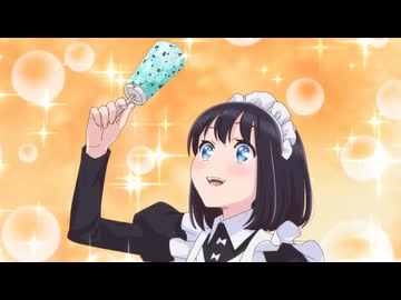 メイドさんは食べるだけ 2食目「アイスクリーム／甜茶／ボーロ／桔梗信玄餅／メロンパン」