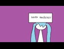 【初音ミク】happy synthsizer【オリジナル曲】