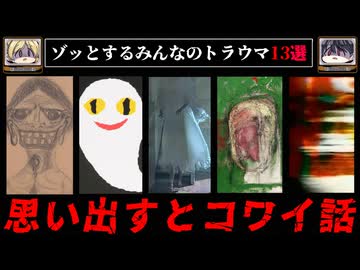 【心がグチャグチャ】ゾッとする、みんなのトラウマ13選【ゆっくり解説/怖い話】