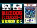 遊戯王 買取相場《111枚/1日》｜4月6日 ＜100円以上変動＞ #遊戯王OCG #limitovercollection