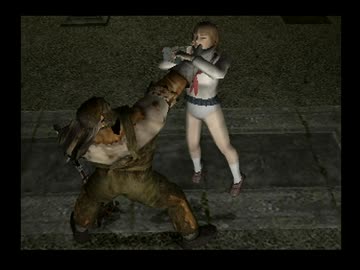 【リョナ】クロックタワー３　執拗に首を絞められるセーラー服アリッサ