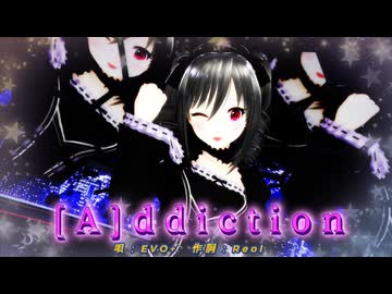 【MMD、アイドルマスター】[A]ddiction（神崎蘭子）【４月８日は神崎蘭子の誕生日】
