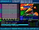 [GRADIUS II][AC][OPN/OPNA] グラディウスII 全曲集 OPN → OPNA No PCM → OPNA