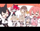 【手描き】みこちのあふれる思いに涙するホロメン達【さくらみこ／大神ミオ／ホロライブ／切り抜き動画】