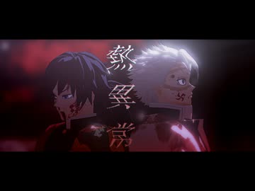 【鬼滅のMMD】熱異常【冨岡/不死川】