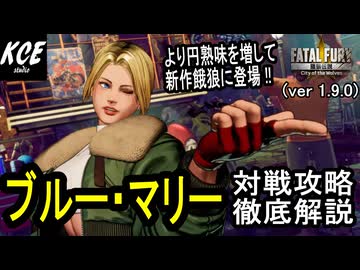 マリーで勝ちたいあなたに捧げる対戦攻略【餓狼伝説City of the Wolves】