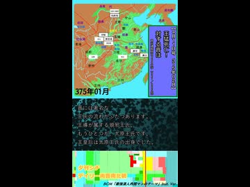 王猛死亡！　対する晋は【夕刊シチ　4月11日号　375年02月】