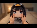【キューアグ♡】ググガガペンギンちゃんのぷにぷにほっぺをぐいぐい伸ばしてパチン！するだけの動画【短ちゃんの幸せキスも♡】