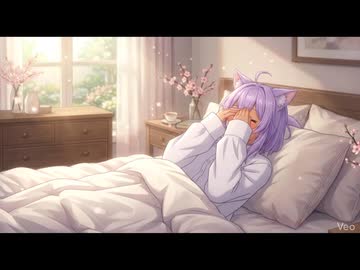 朝、パジャマのシス