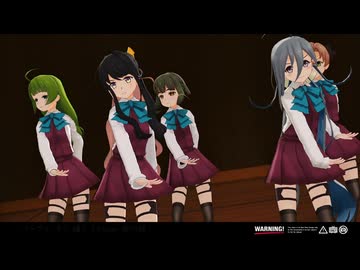 【MMD艦これ】 チーム夕雲 ガチ百合の女王