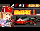 【F1 2016】弦巻マキはフェラーリを救いたい！　#21 最終戦アブダビGP 【VOICEROID・VOICEPEAK実況】