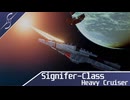 【X4: Foundations】 Mod: シグニフェル級重巡洋艦 【完成間近】