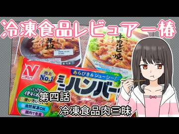 冷凍食品レビュアー椿　第四話『冷凍食品肉三昧』