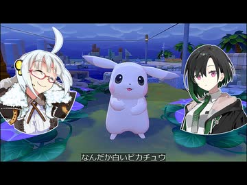 かのんたちとぽこポケ日記　17日目　光る街