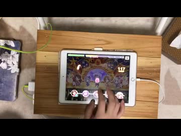 【デレステ】　きみにいっぱい☆　（片手フルコンボ）Master