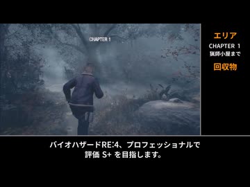 バイオハザードRE:4 プロフェッショナル S+ チャート解説 part1